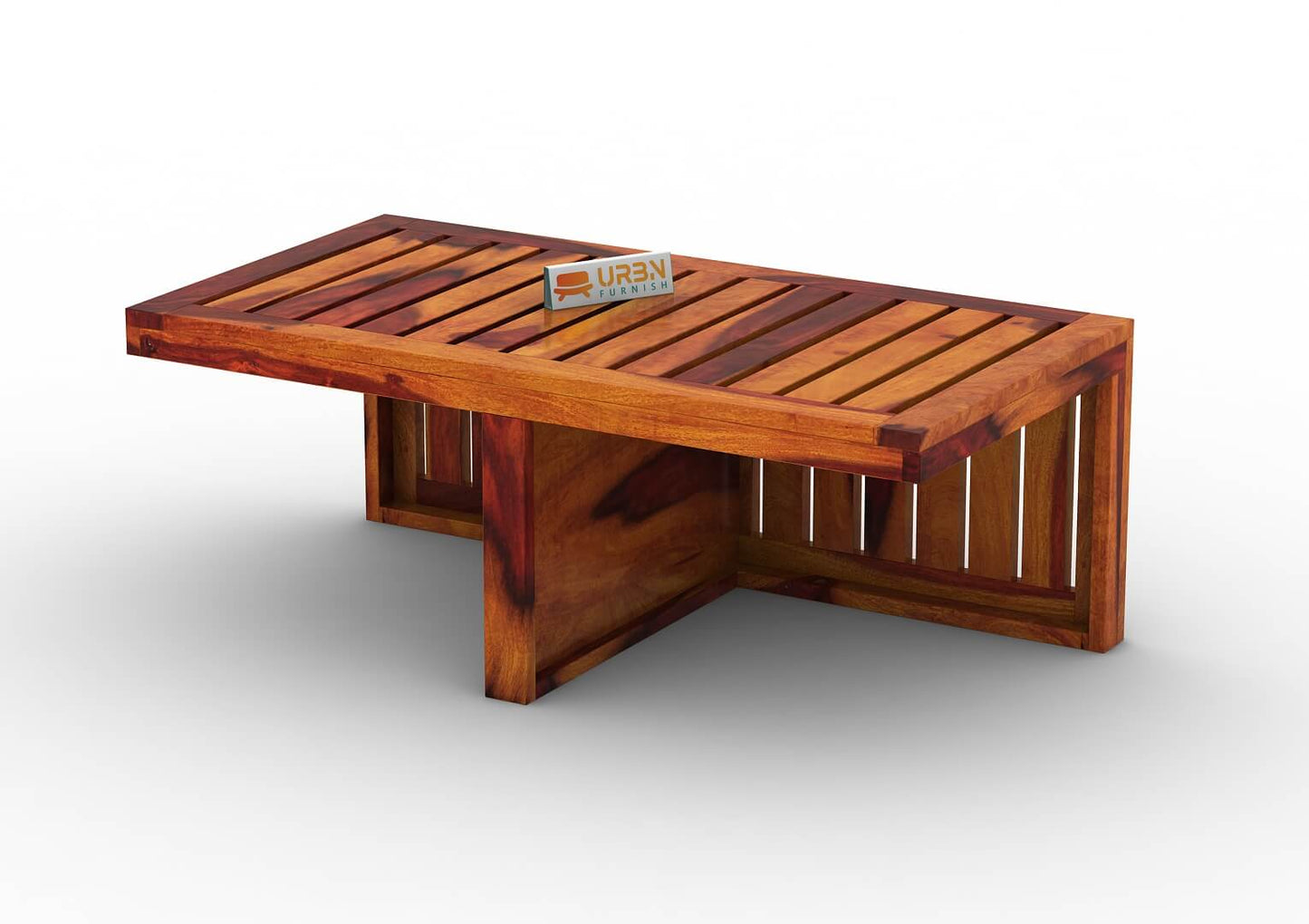 Paladin CoffeeTable Set  With Two Stools - Urbnfurnish
