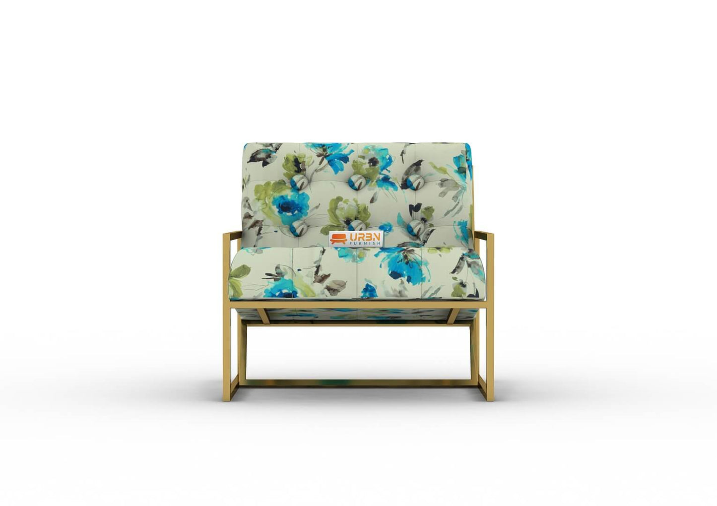 Parana Lounge Chair (Printed Fabric) - Urbnfurnish