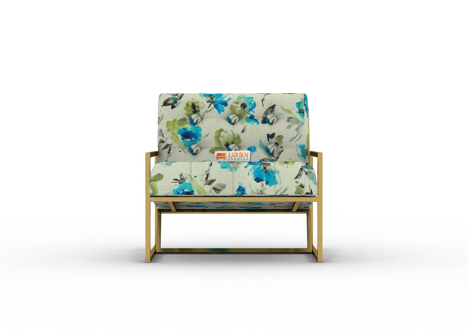 Parana Lounge Chair (Printed Fabric) - Urbnfurnish