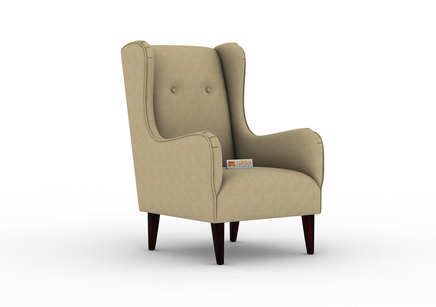 Pecos Wingback Chair - Urbnfurnish