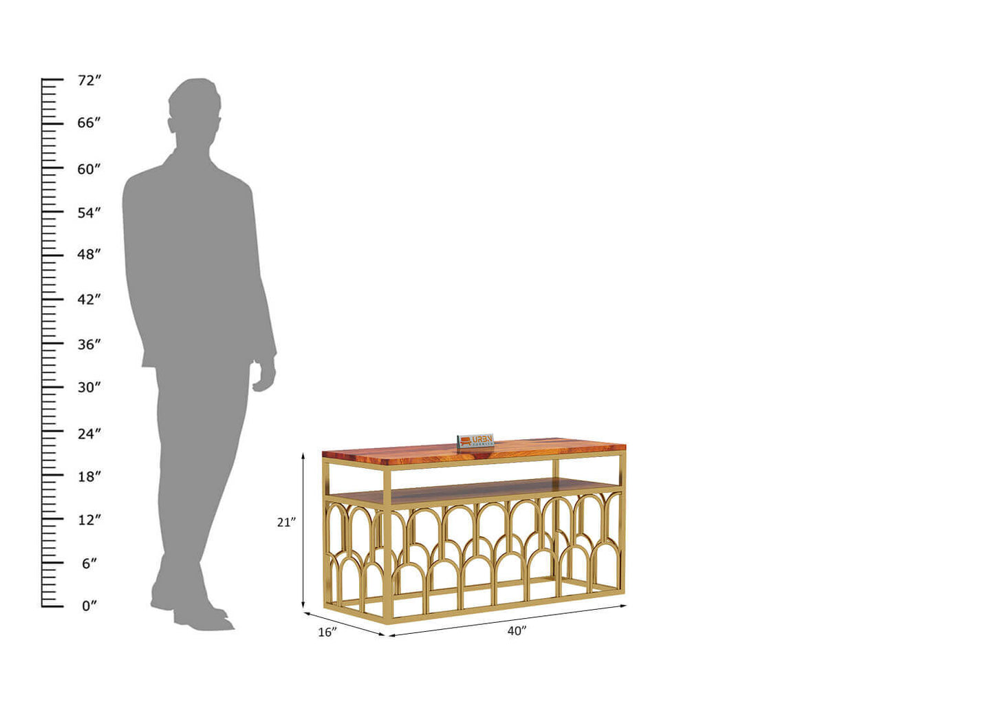 Peplum Tv Unit - Urbnfurnish