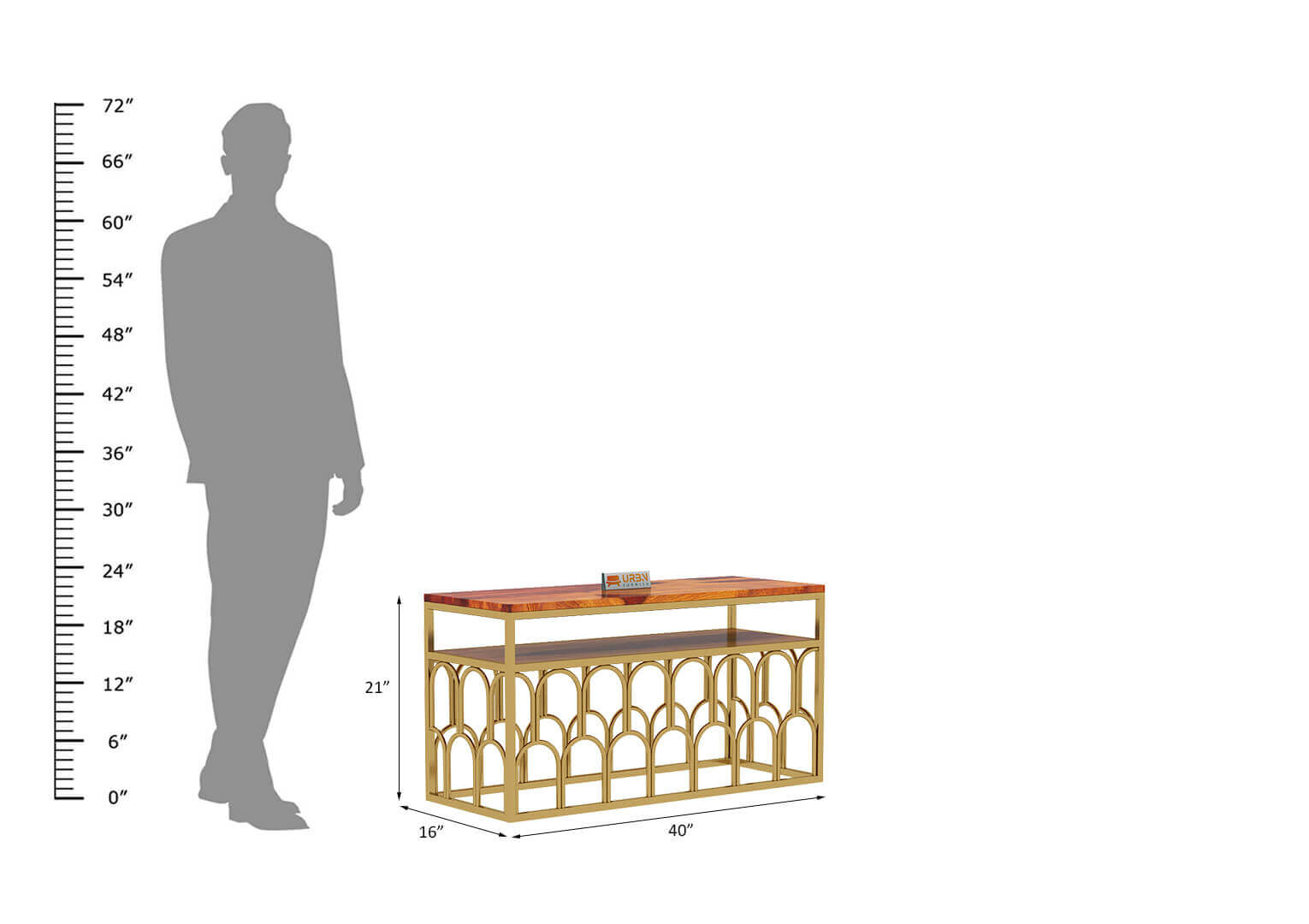 Peplum Tv Unit - Urbnfurnish
