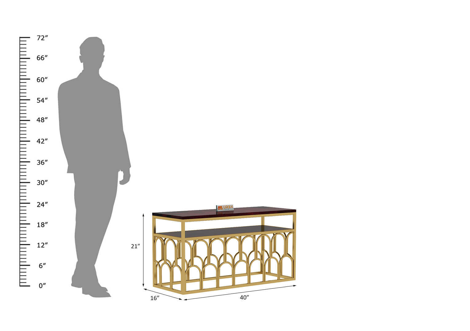 Peplum Tv Unit - Urbnfurnish