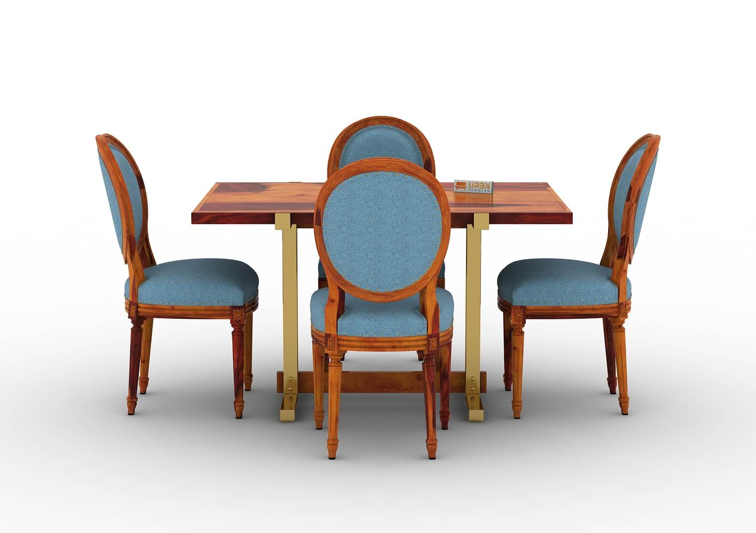 Pinecone-4-Seater-Dining-Set-Golden-Honey-Blue_2