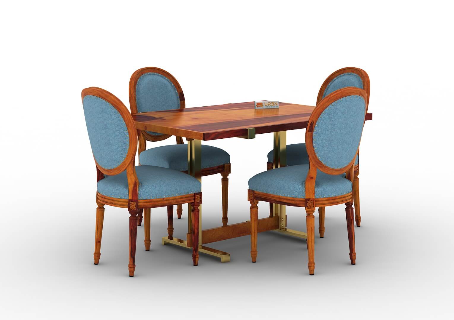 Pinecone-4-Seater-Dining-Set-Golden-Honey-Blue_3