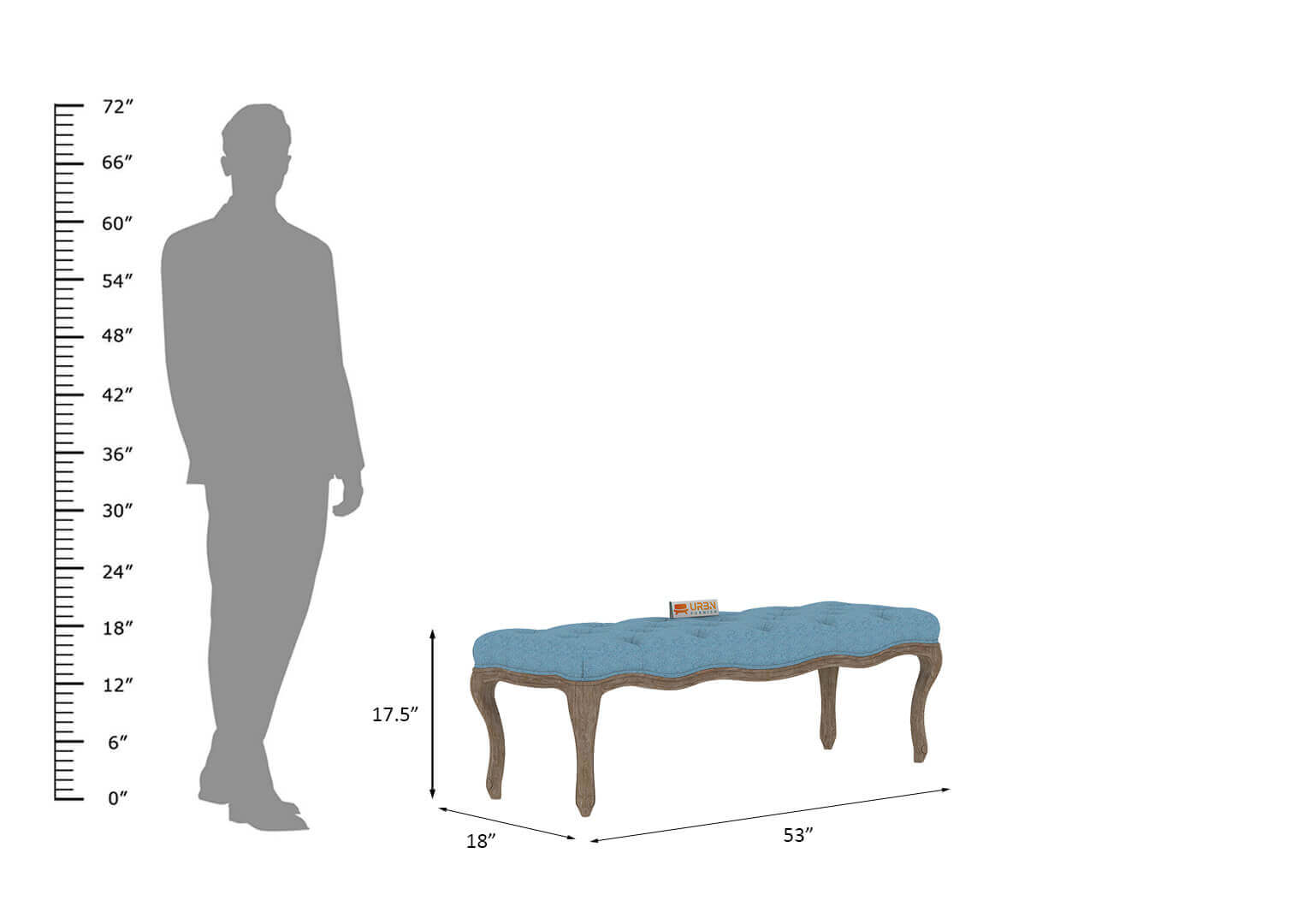 Rega Bench - Urbnfurnish