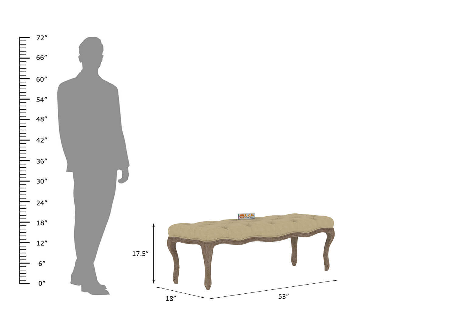 Rega Bench - Urbnfurnish