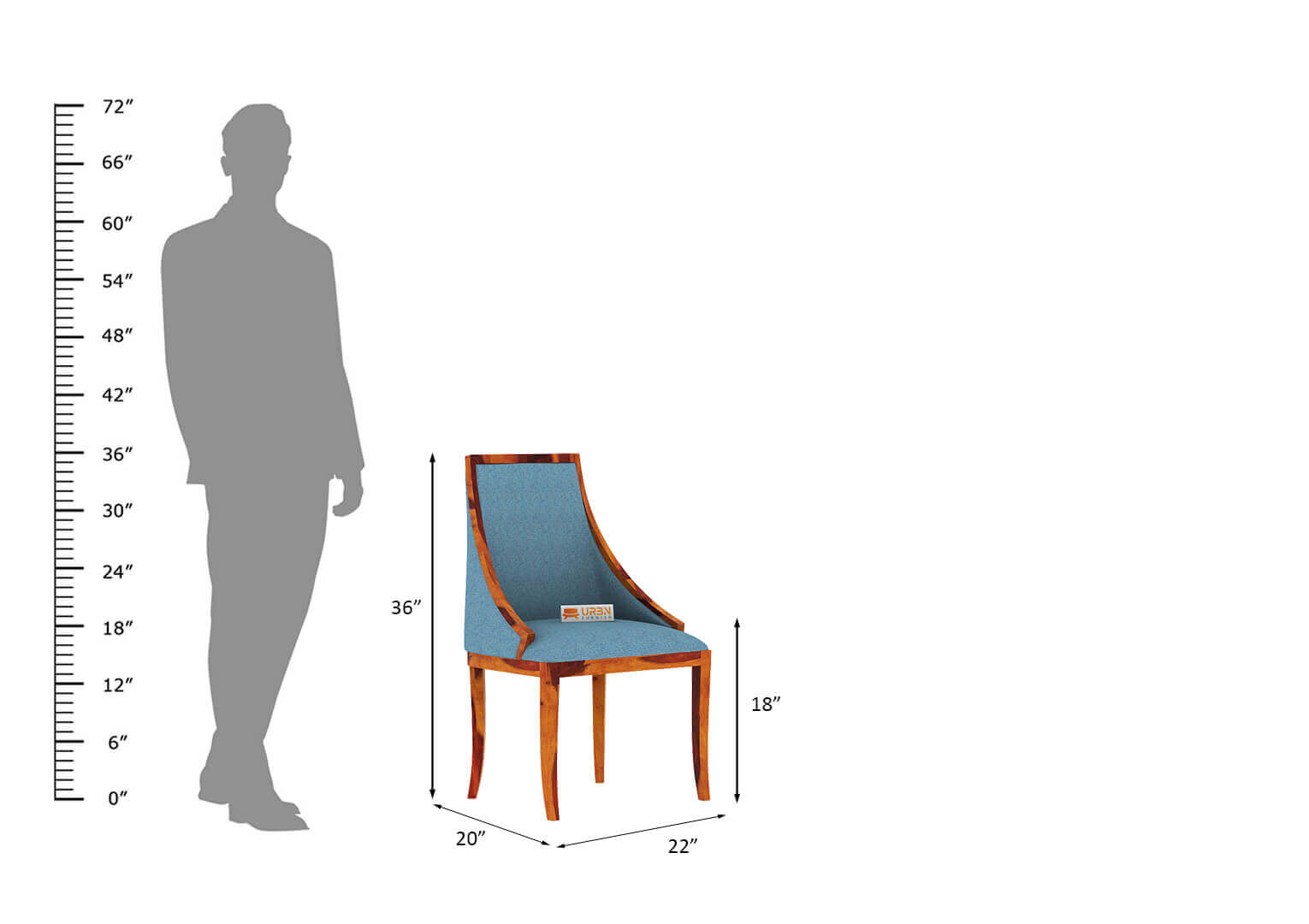 Recca Arm Chair - Urbnfurnish