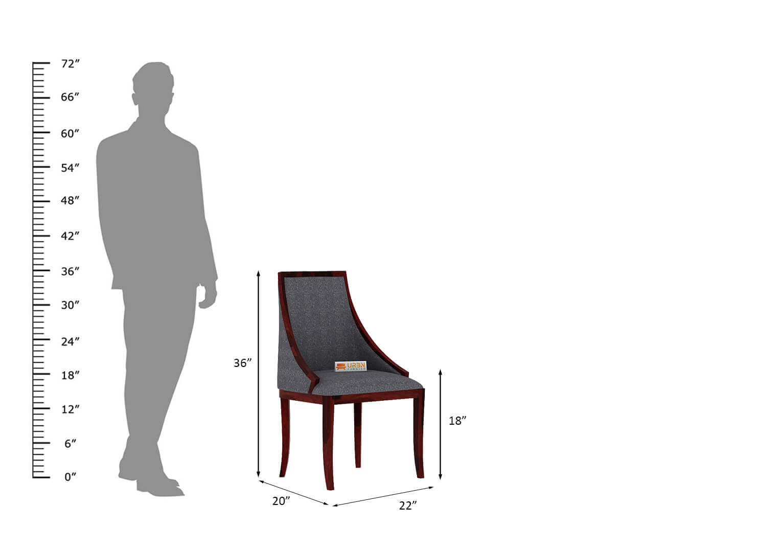 Recca Arm Chair - Urbnfurnish
