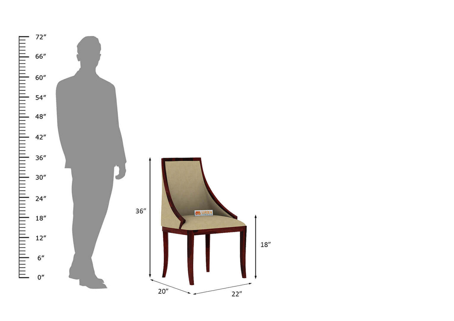 Recca Arm Chair - Urbnfurnish