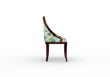 Recca Arm Chair (Printed Fabric) - Urbnfurnish