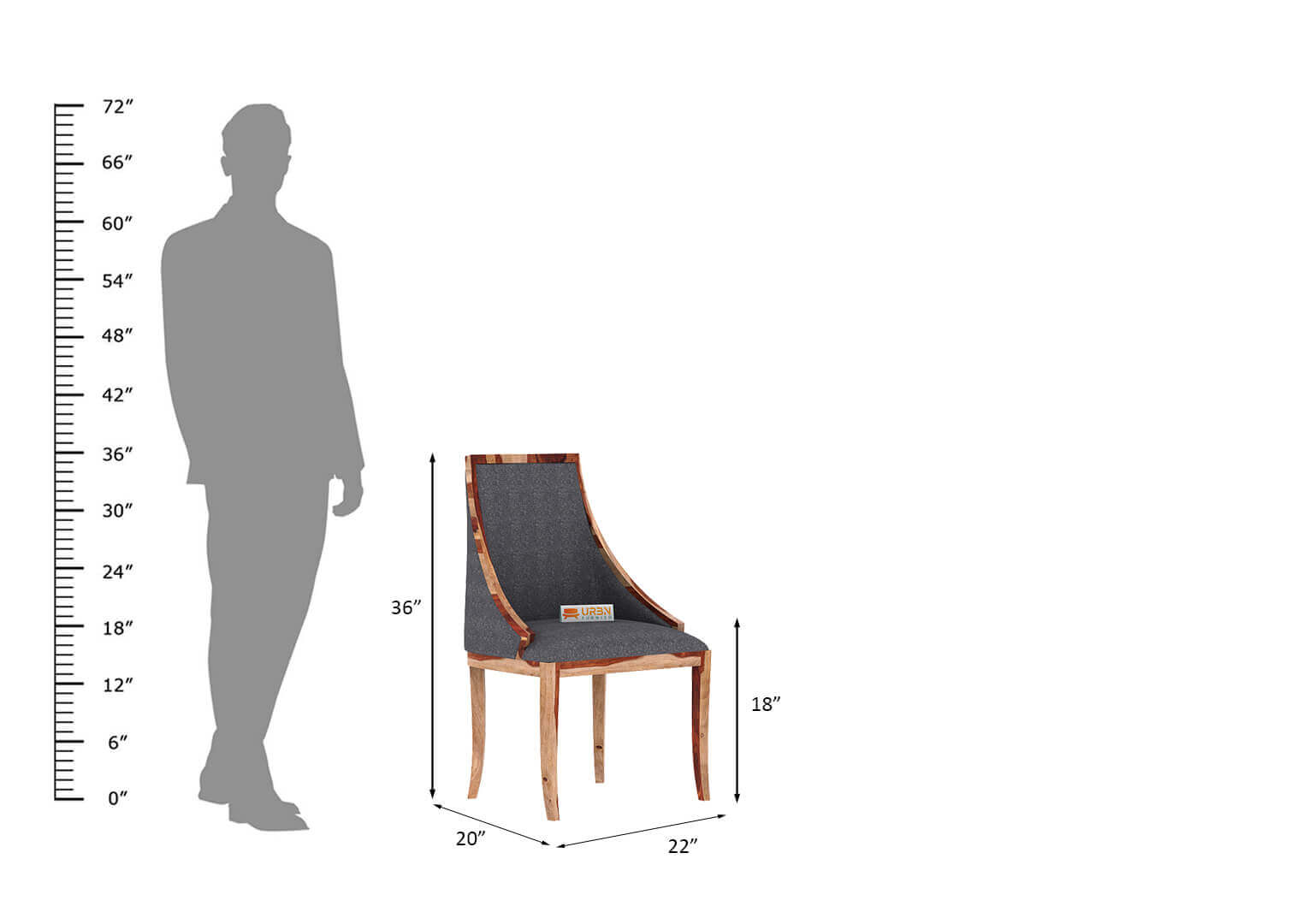 Recca Arm Chair - Urbnfurnish