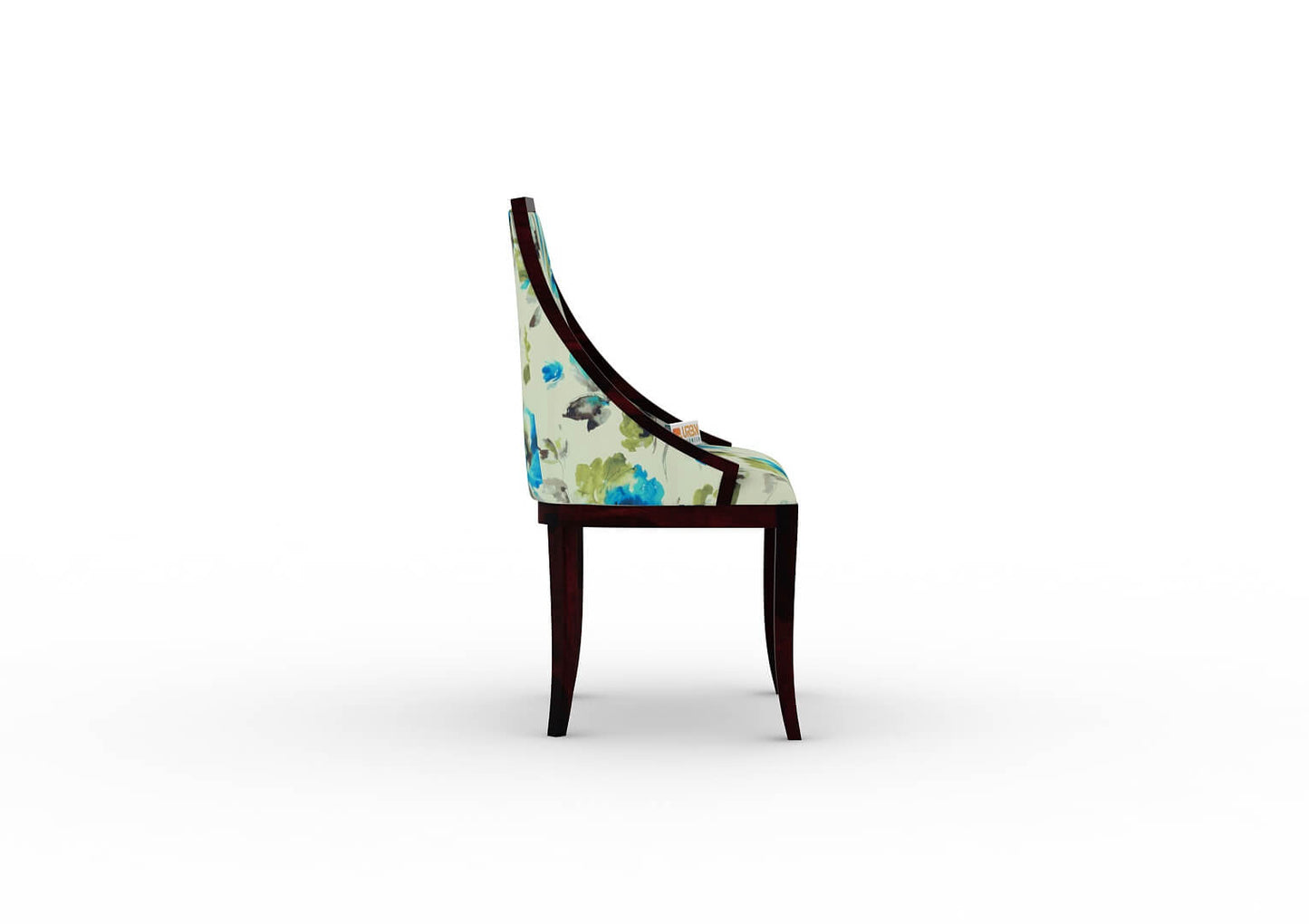 Recca Arm Chair (Printed Fabric) - Urbnfurnish