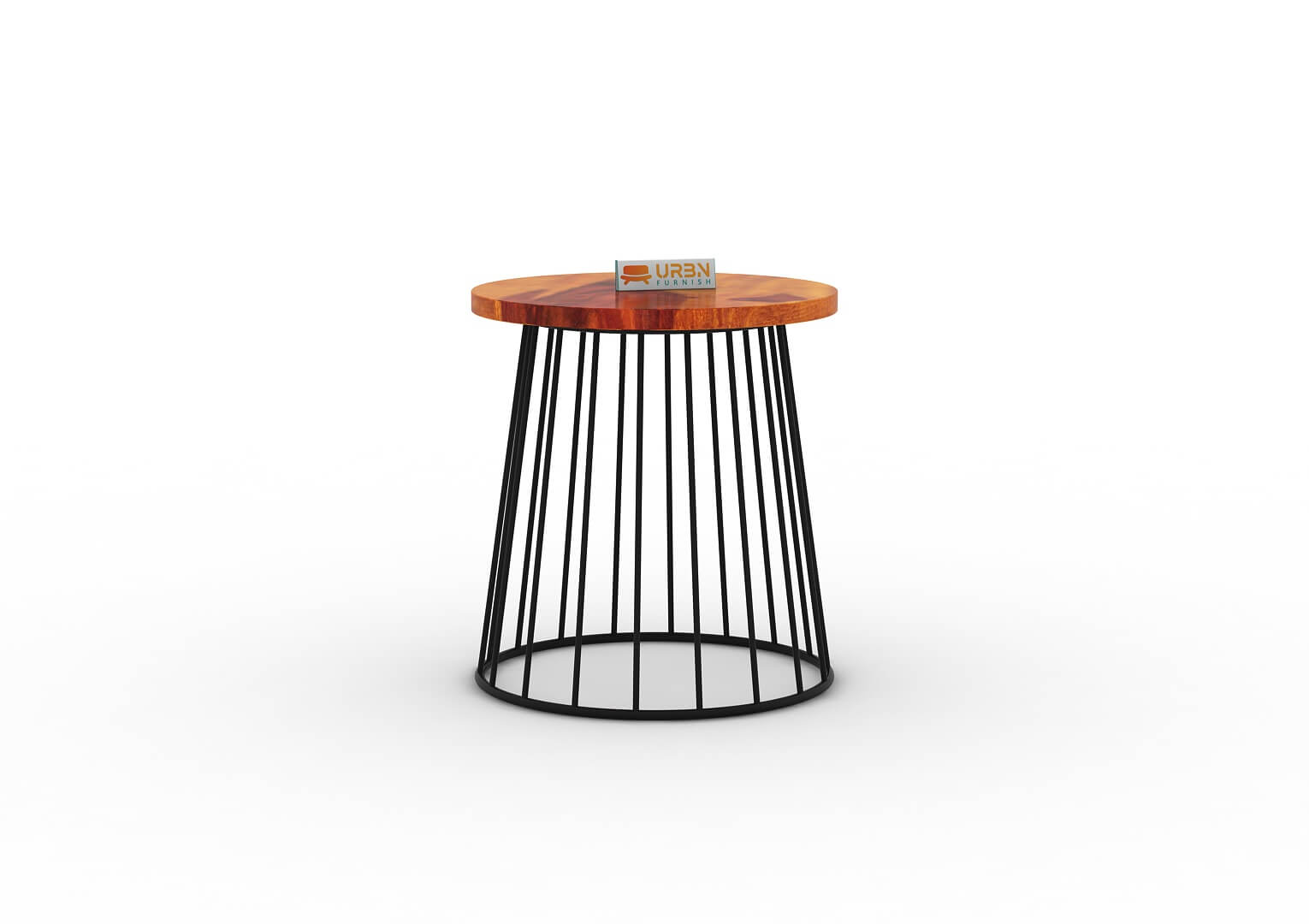 Ringette-Round-End-Side-Table-Black-Honey_2