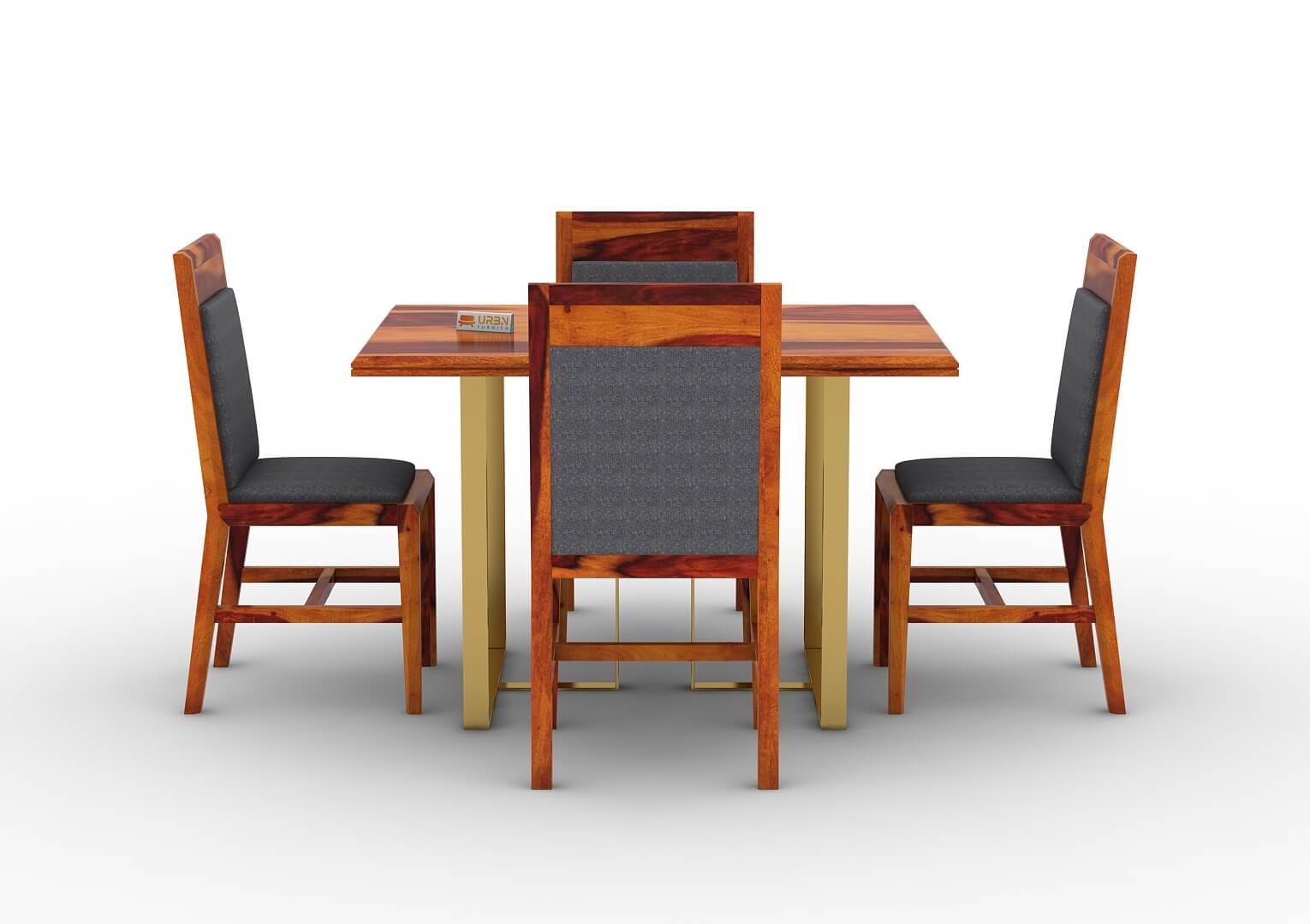 Ritaya-4-Seater-Dining-Set-Golden-Honey-Gray_2