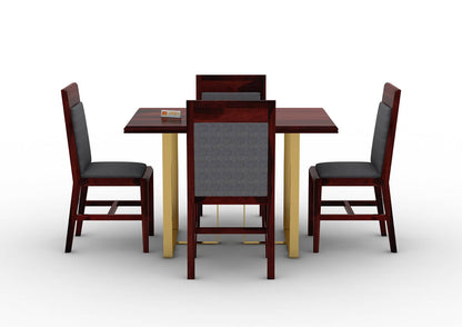 Ritaya-4-Seater-Dining-Set-Golden-Mahogany-Gray_2