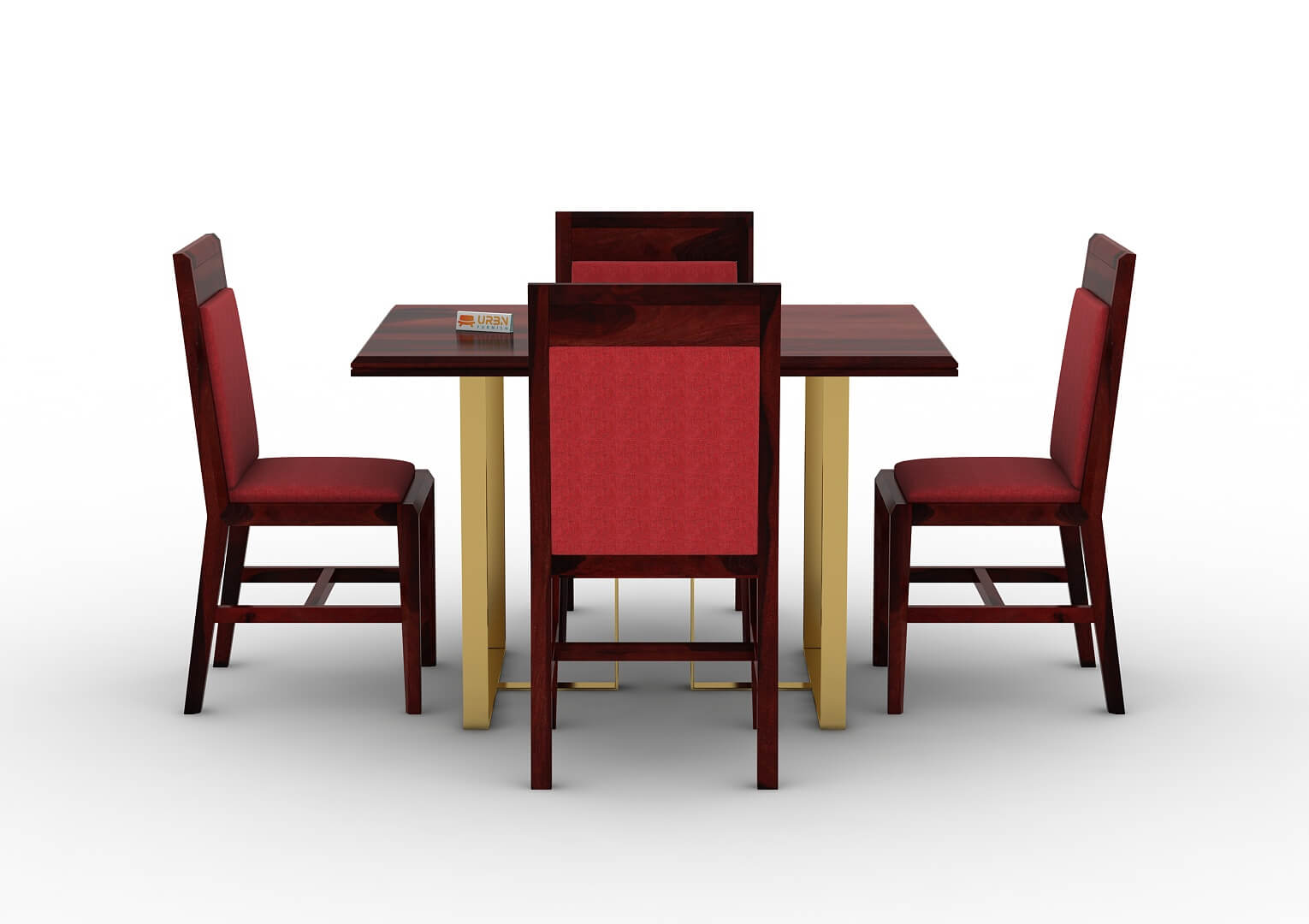 Ritaya-4-Seater-Dining-Set-Golden-Mahogany-Red_2