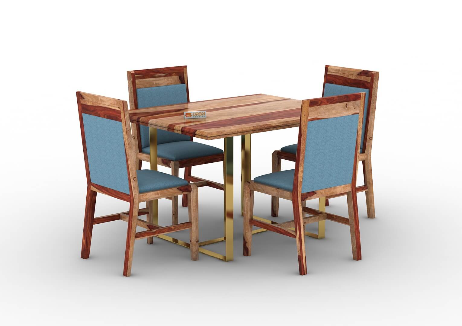 Ritaya-4-Seater-Dining-Set-Golden-Natural-Blue_3