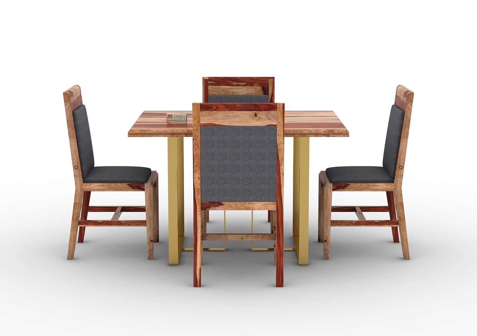 Ritaya-4-Seater-Dining-Set-Golden-Natural-Gray_2