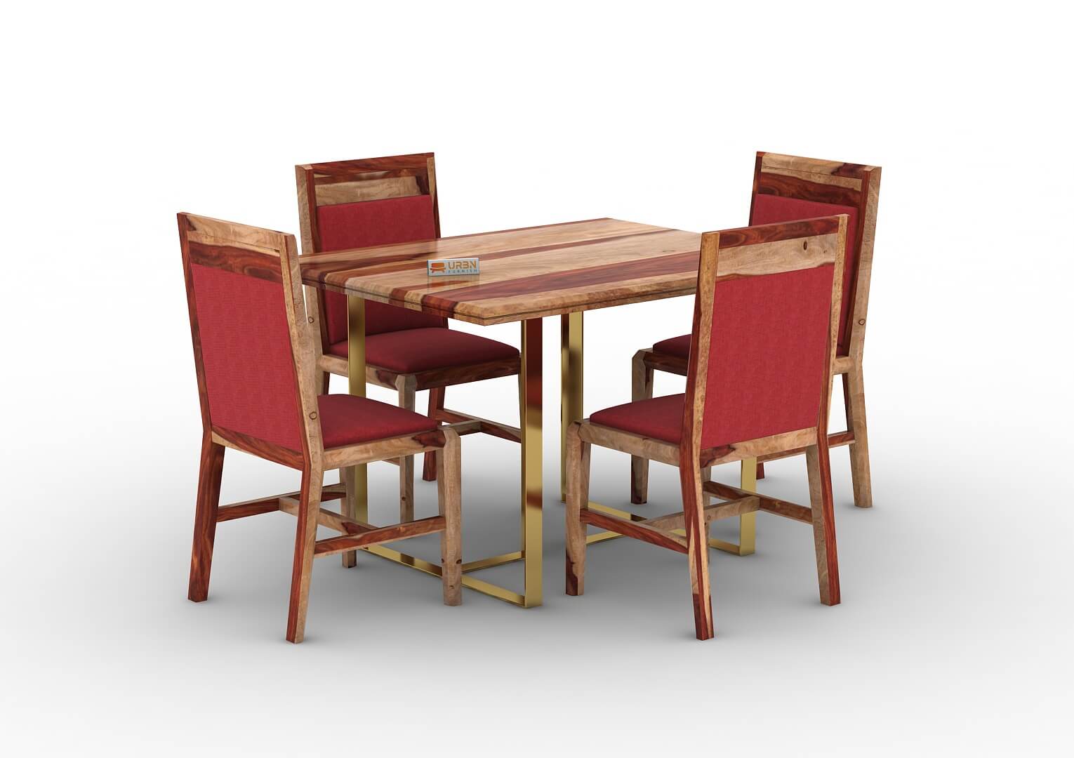 Ritaya-4-Seater-Dining-Set-Golden-Natural-Red_3