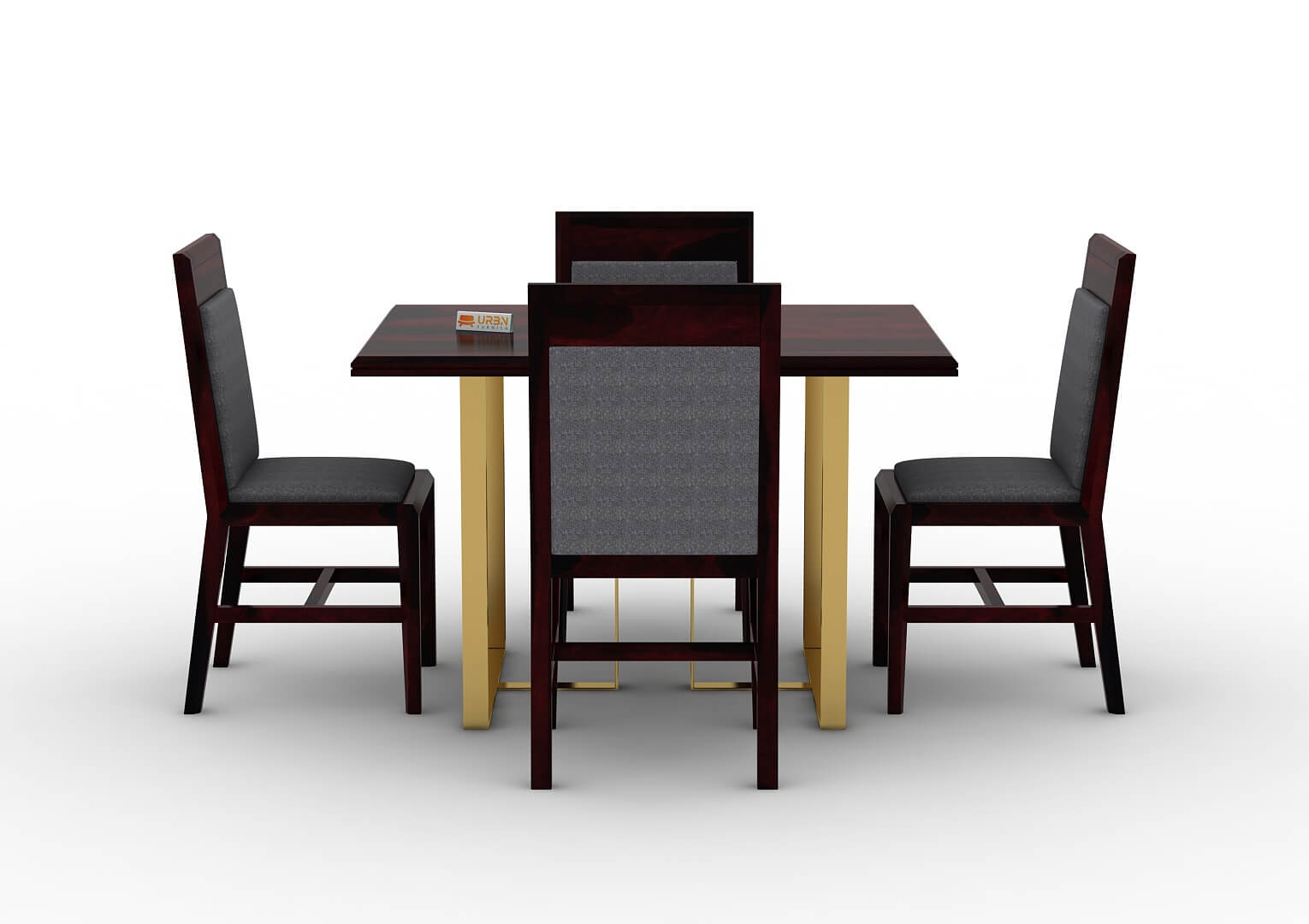 Ritaya-4-Seater-Dining-Set-Golden-Walnut-Gray_4