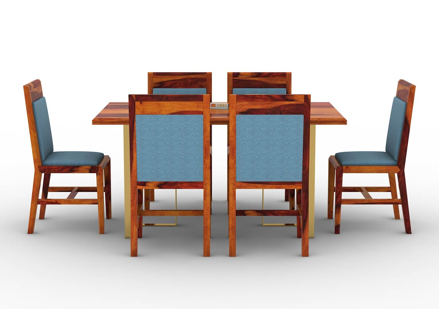 Ritaya-6-Seater-Dining-Set-Golden-Honey-Blue_2