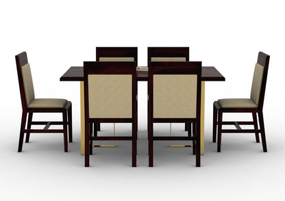 Ritaya-6-Seater-Dining-Set-Golden-Walnut-Ivory_2