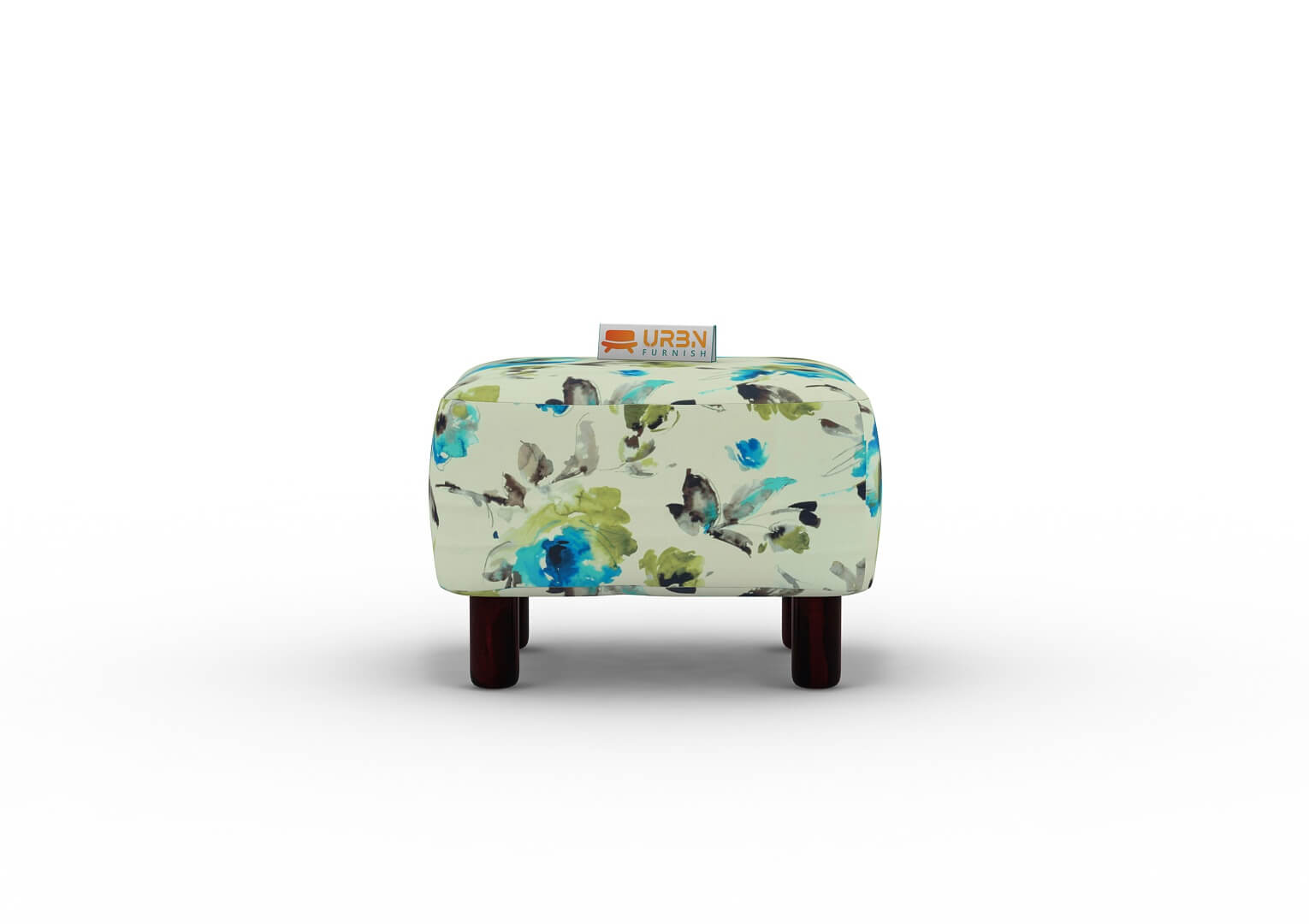 Ryla Ottoman (Printed Fabric) - Urbnfurnish