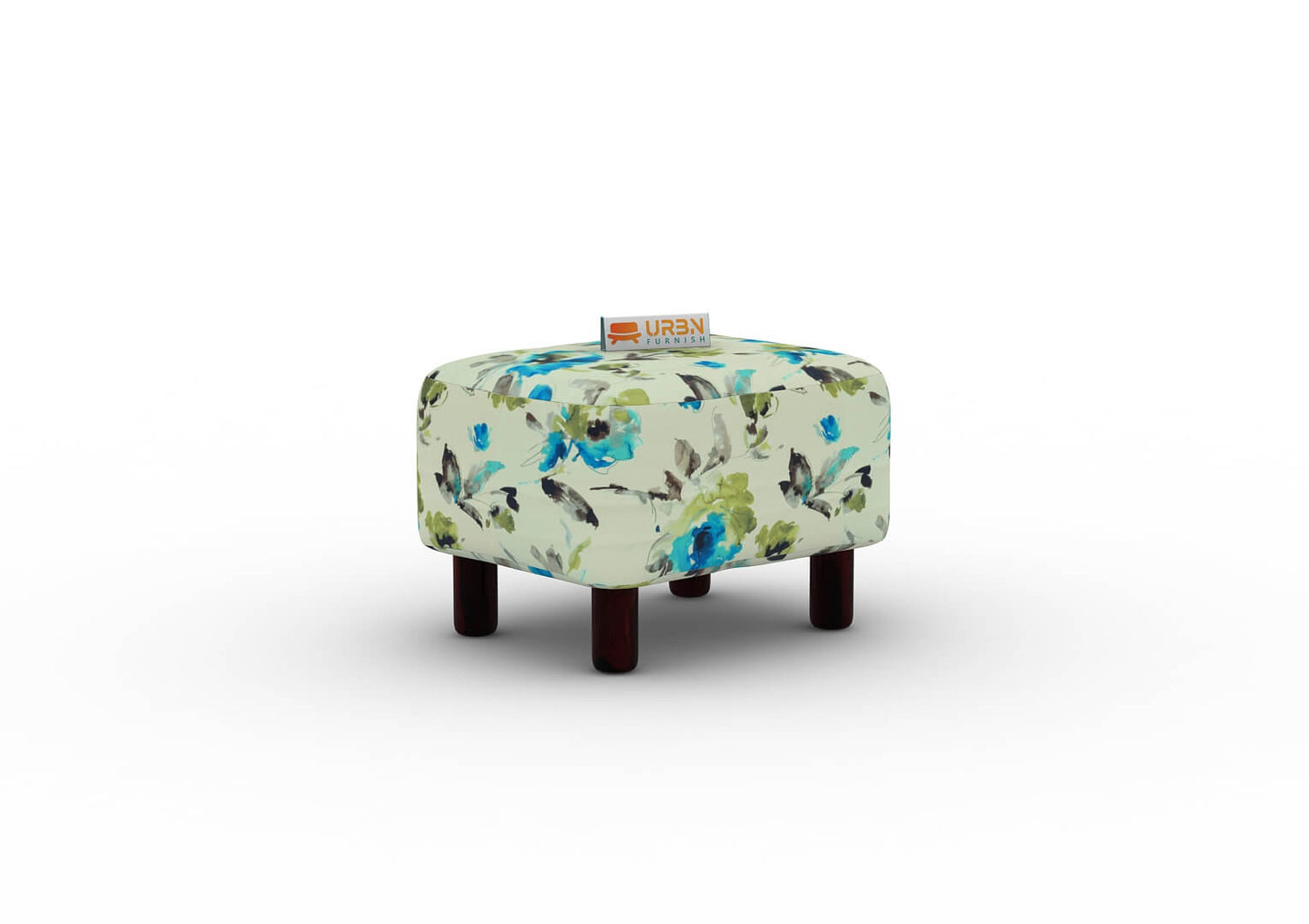 Ryla Ottoman (Printed Fabric) - Urbnfurnish