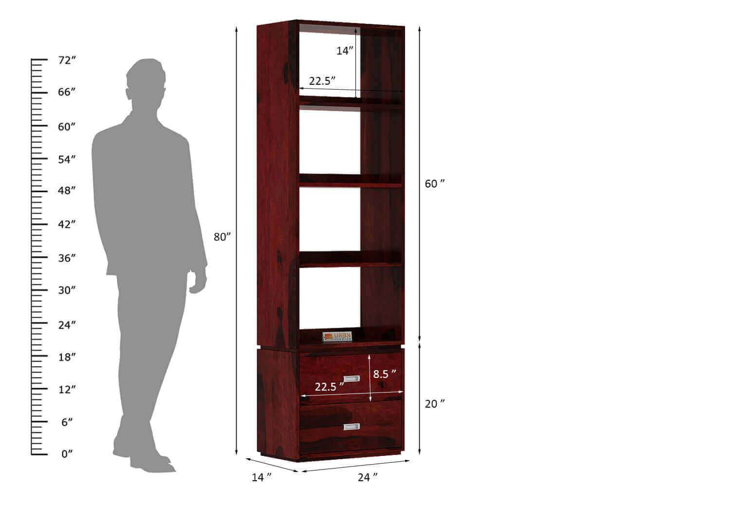 Salza-Bookshelf-Study-Table-Mahogany_11