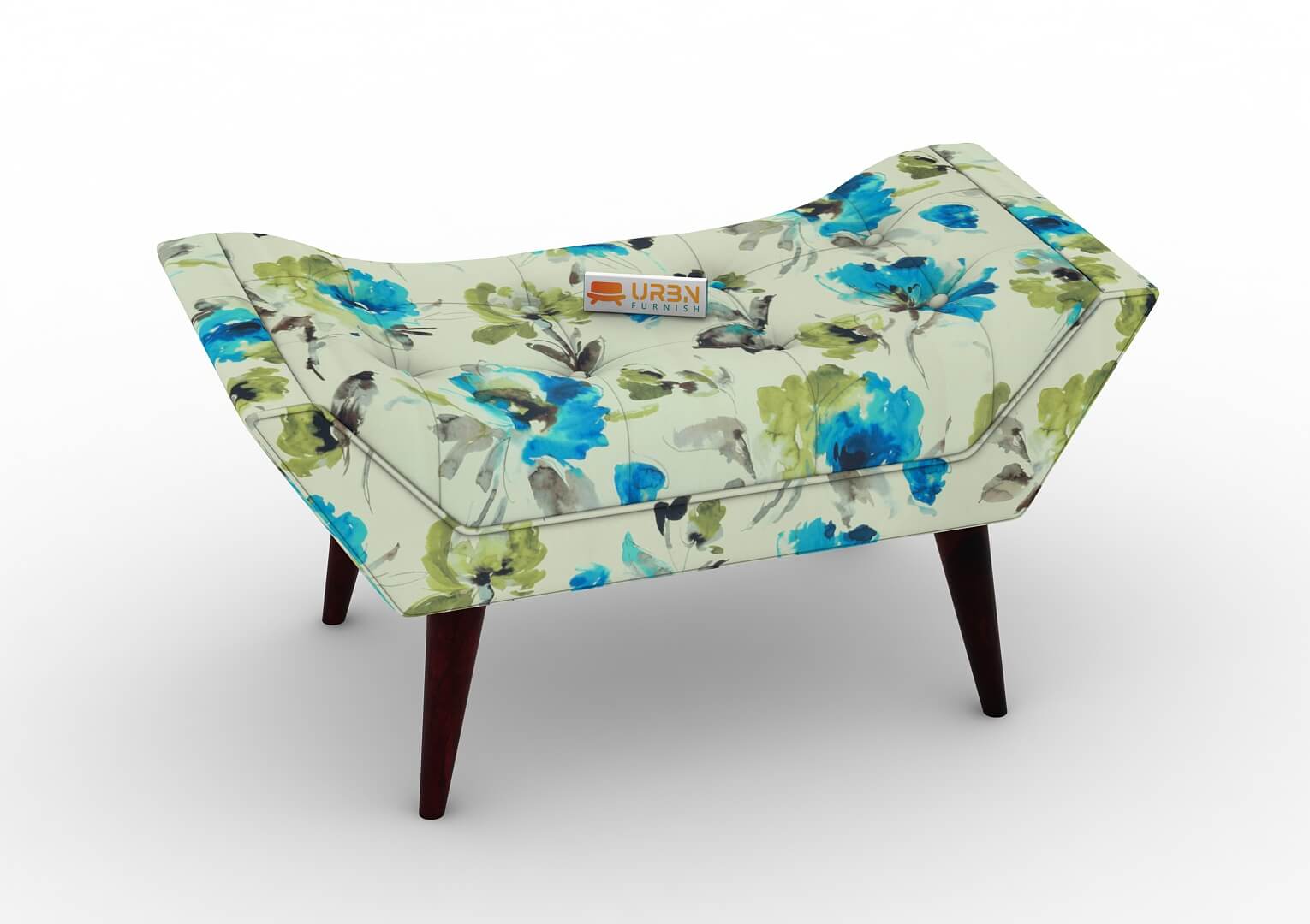 Selava Stool (Printed Fabric) - Urbnfurnish