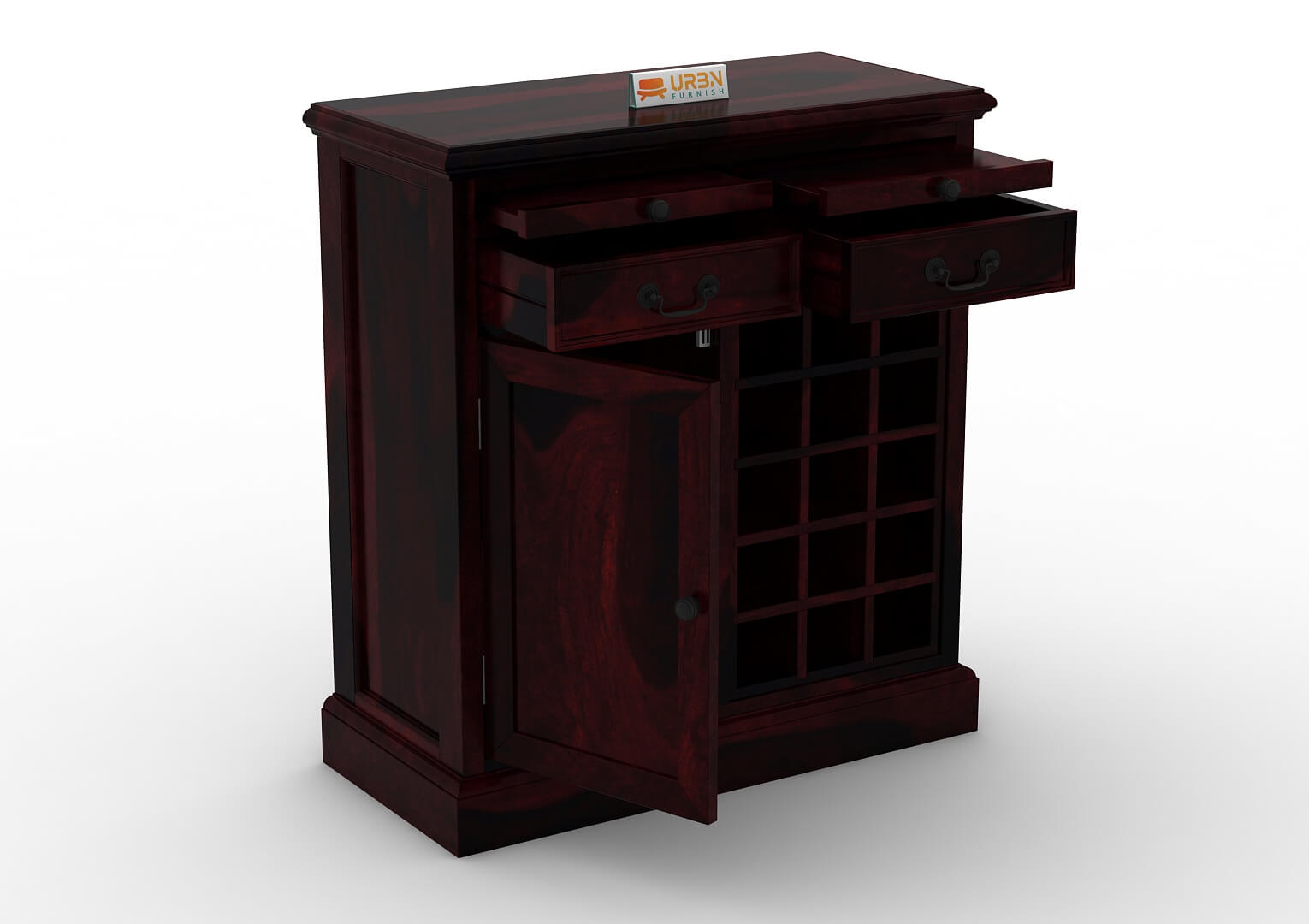 Selca-Wine-Cabinet-Walnut_5