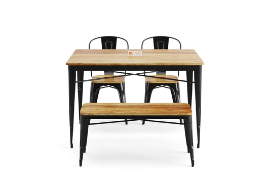 Sensa-4-Seater-Dining-Set-With-Bench-Black-Mango_2