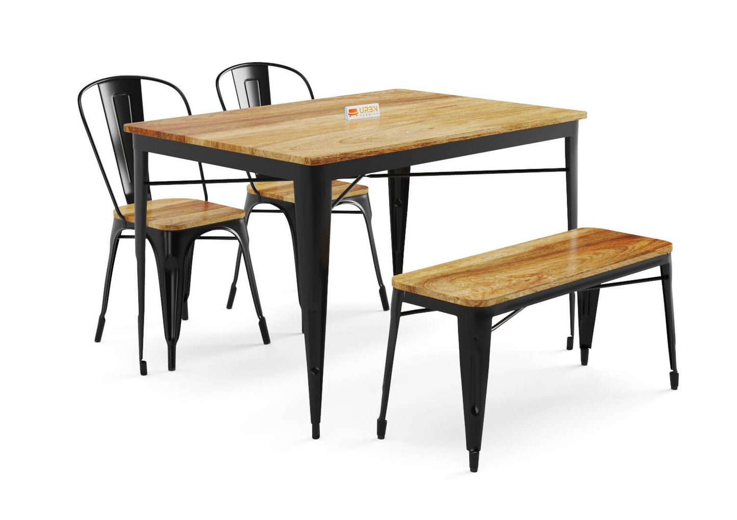 Sensa-4-Seater-Dining-Set-With-Bench-Black-Mango_3