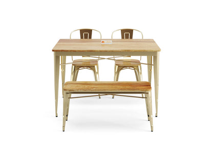 Sensa-4-Seater-Dining-Set-With-Bench-Golden-Mango_2