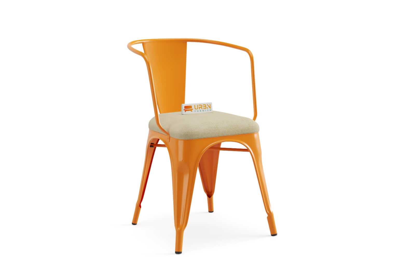 Sensa-Cafe-Chair-With-Arm-Orange-Ivory_3