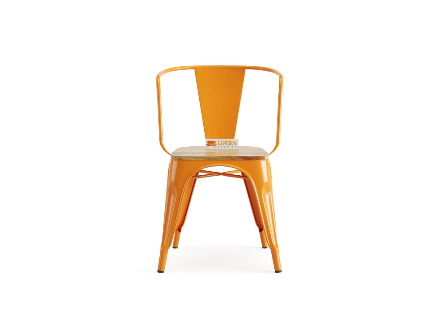 Sensa-Cafe-Chair-With-Arm-Orange-Mango_2