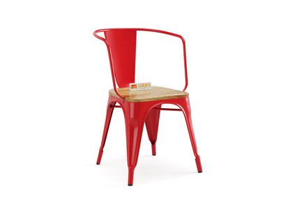 Sensa-Cafe-Chair-With-Arm-Red-Mango_3