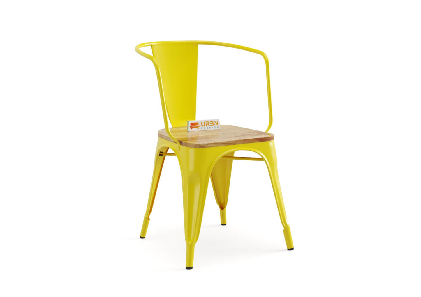 Sensa-Cafe-Chair-With-Arm-Yellow-Mango_3