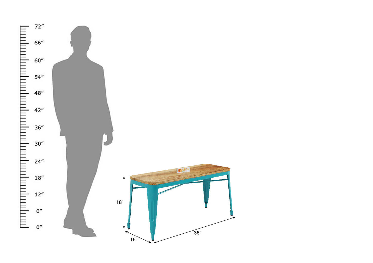 Sensa Compact Bench - Urbnfurnish