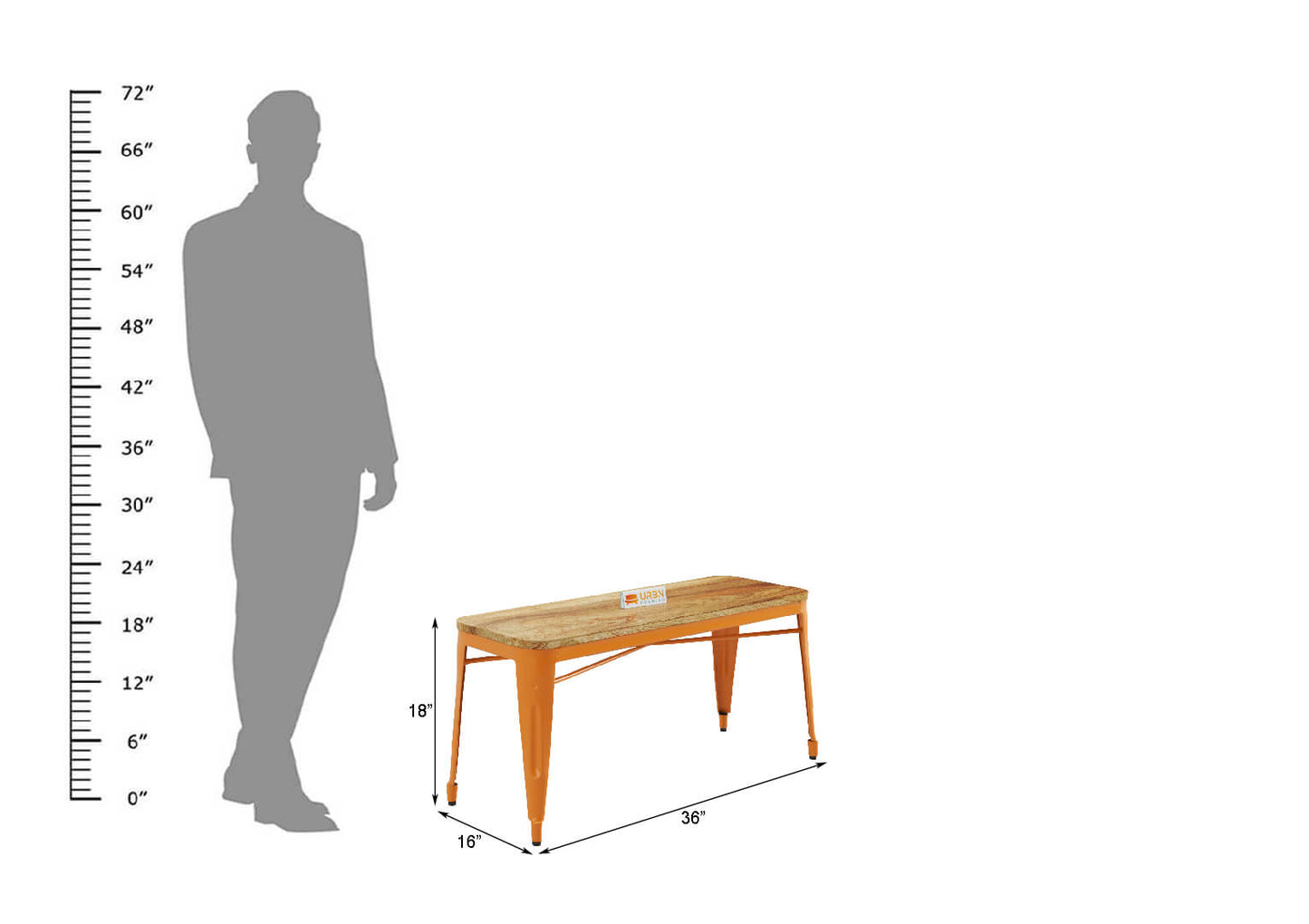 Sensa Compact Bench - Urbnfurnish
