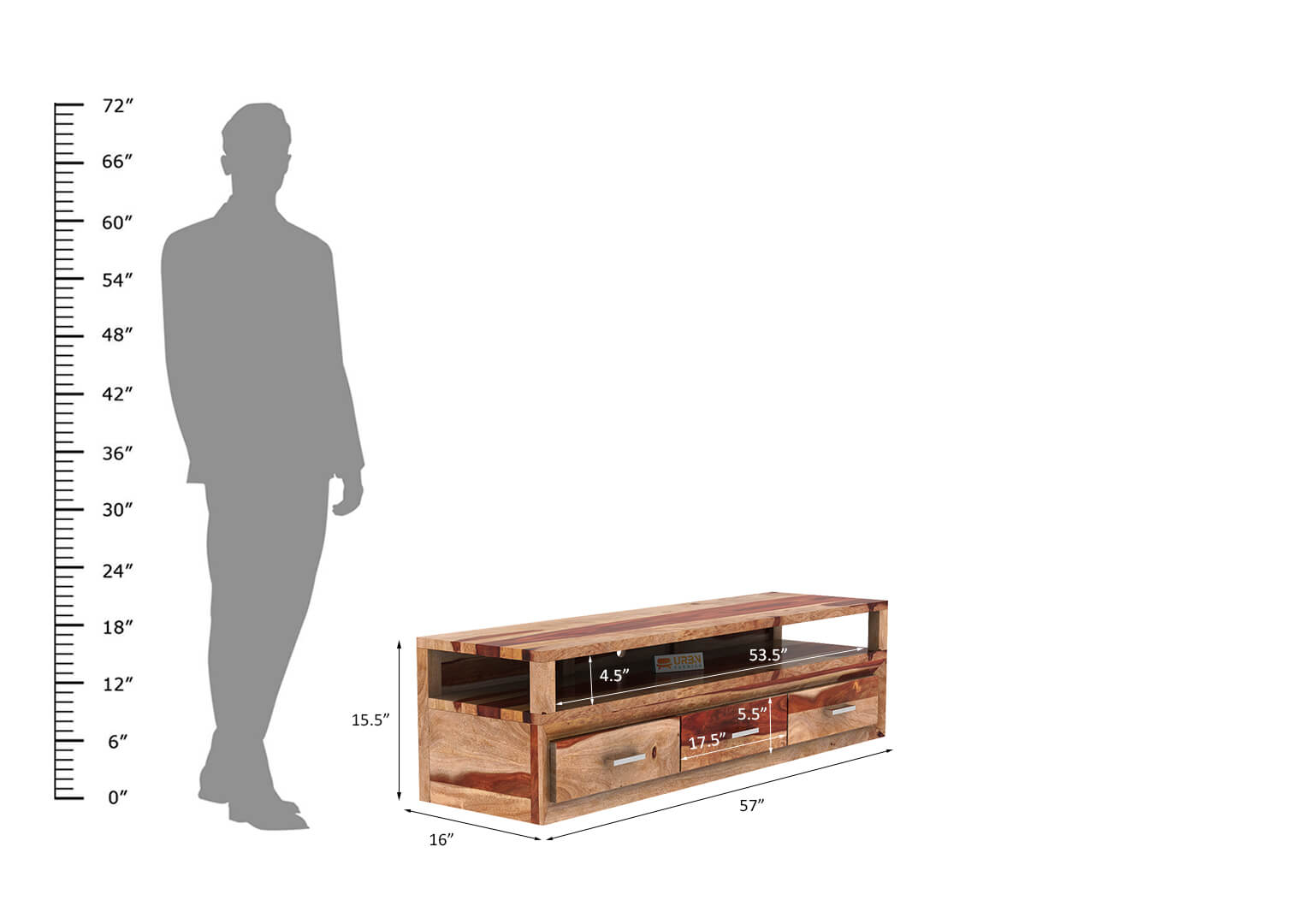 Shibui With Extra Top Tv Unit - Urbnfurnish