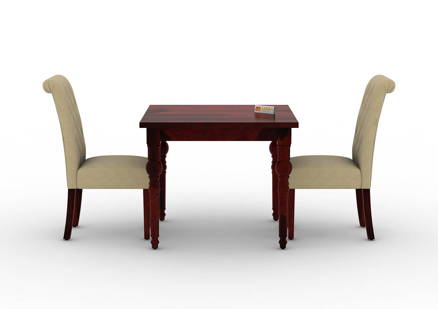 Shivami-2-Seater-Dining-Set-Mahogany-Ivory_2