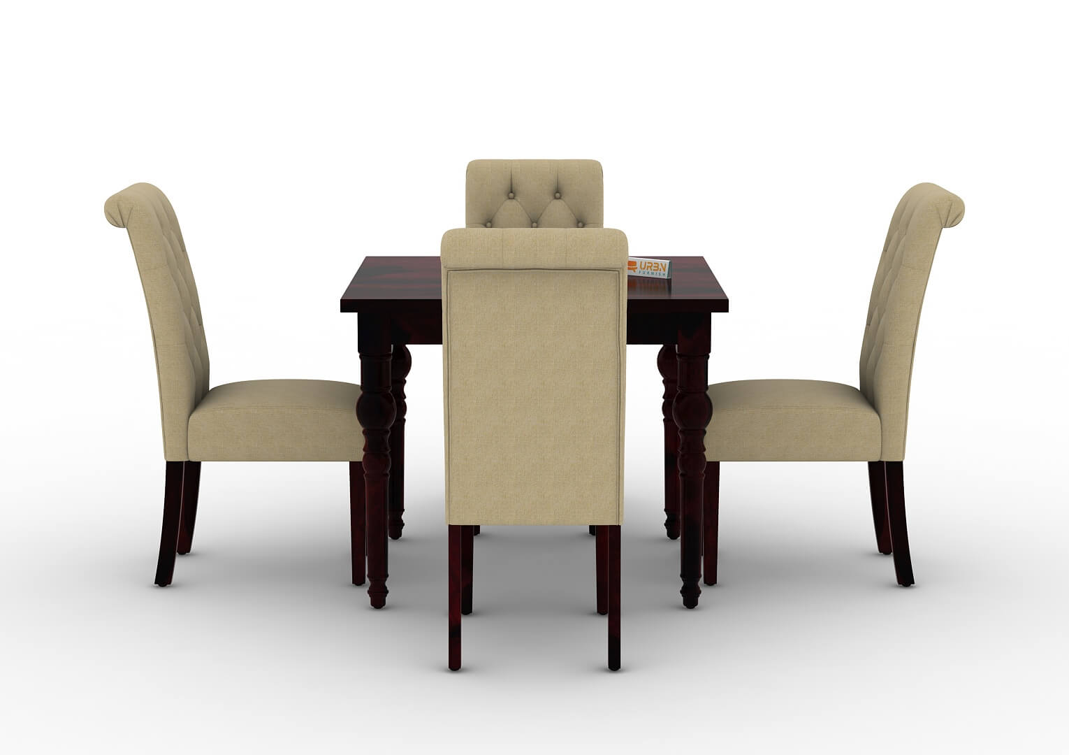 Shivami-4-Seater-Dining-Set-Walnut-Ivory_2