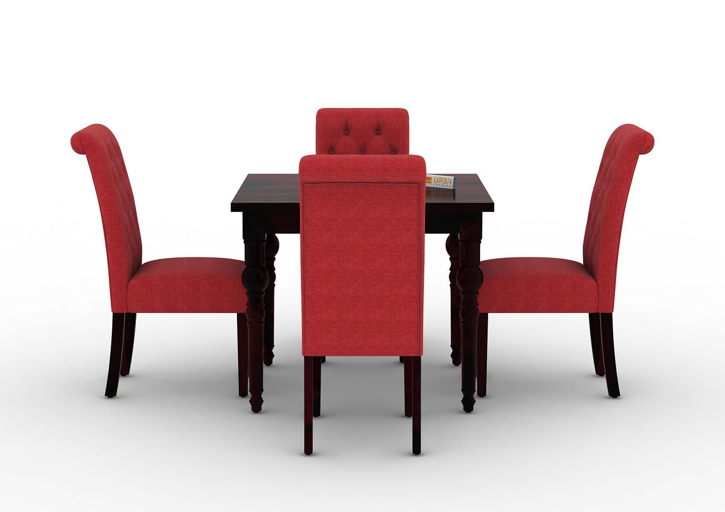 Shivami-4-Seater-Dining-Set-Walnut-Red_2