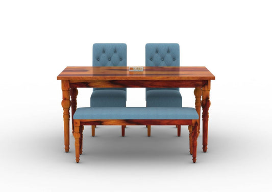 Shivami-4-Seater-Dining-Set-With-Bench-Honey-Blue_2