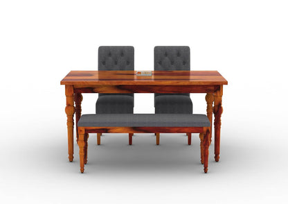 Shivami-4-Seater-Dining-Set-With-Bench-Honey-Gray_2