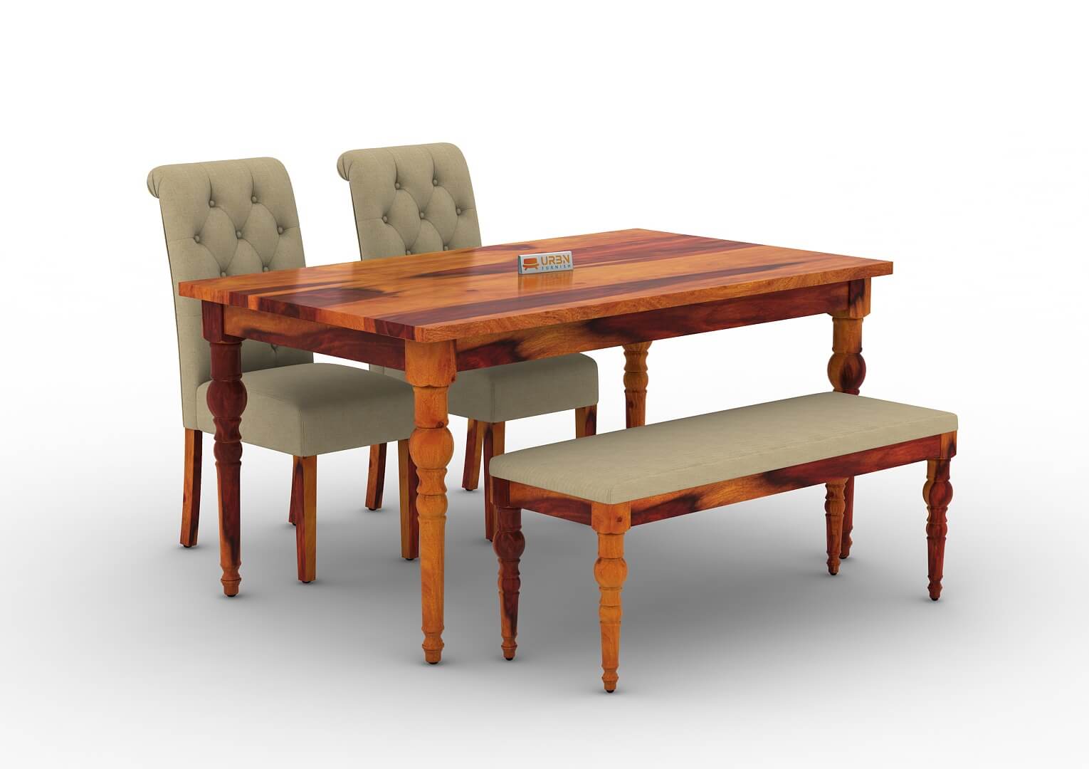 Shivami-4-Seater-Dining-Set-With-Bench-Honey-Ivory_3