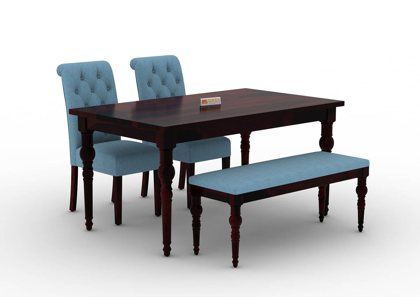 Shivami-4-Seater-Dining-Set-With-Bench-Walnut-Blue_3