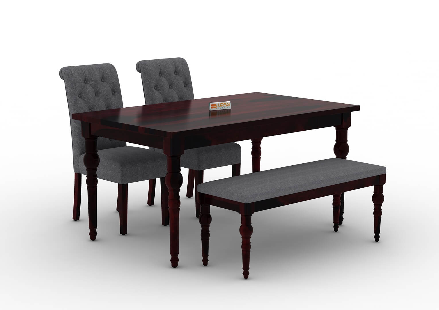 Shivami-4-Seater-Dining-Set-With-Bench-Walnut-Gray_3